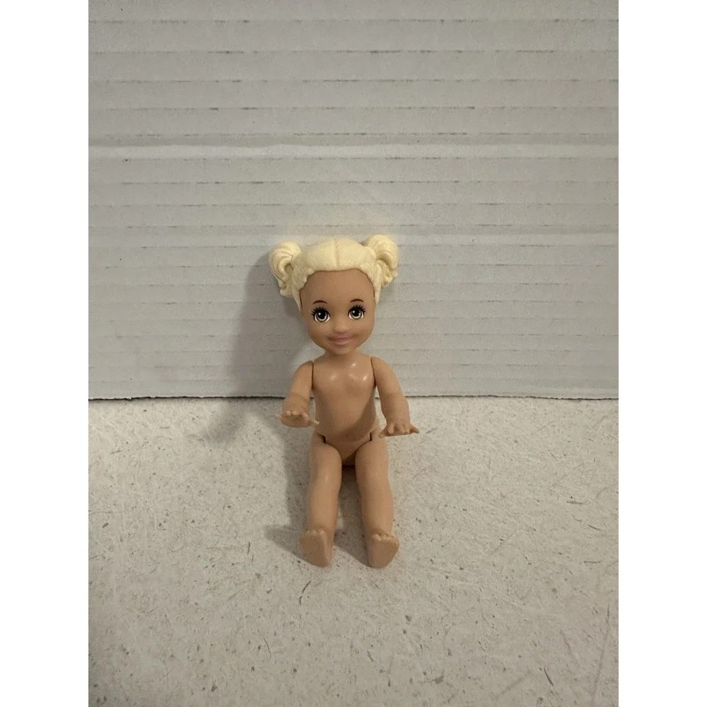 2016 Mattel Barbie Chelsea Nude Doll With Blond Hair
